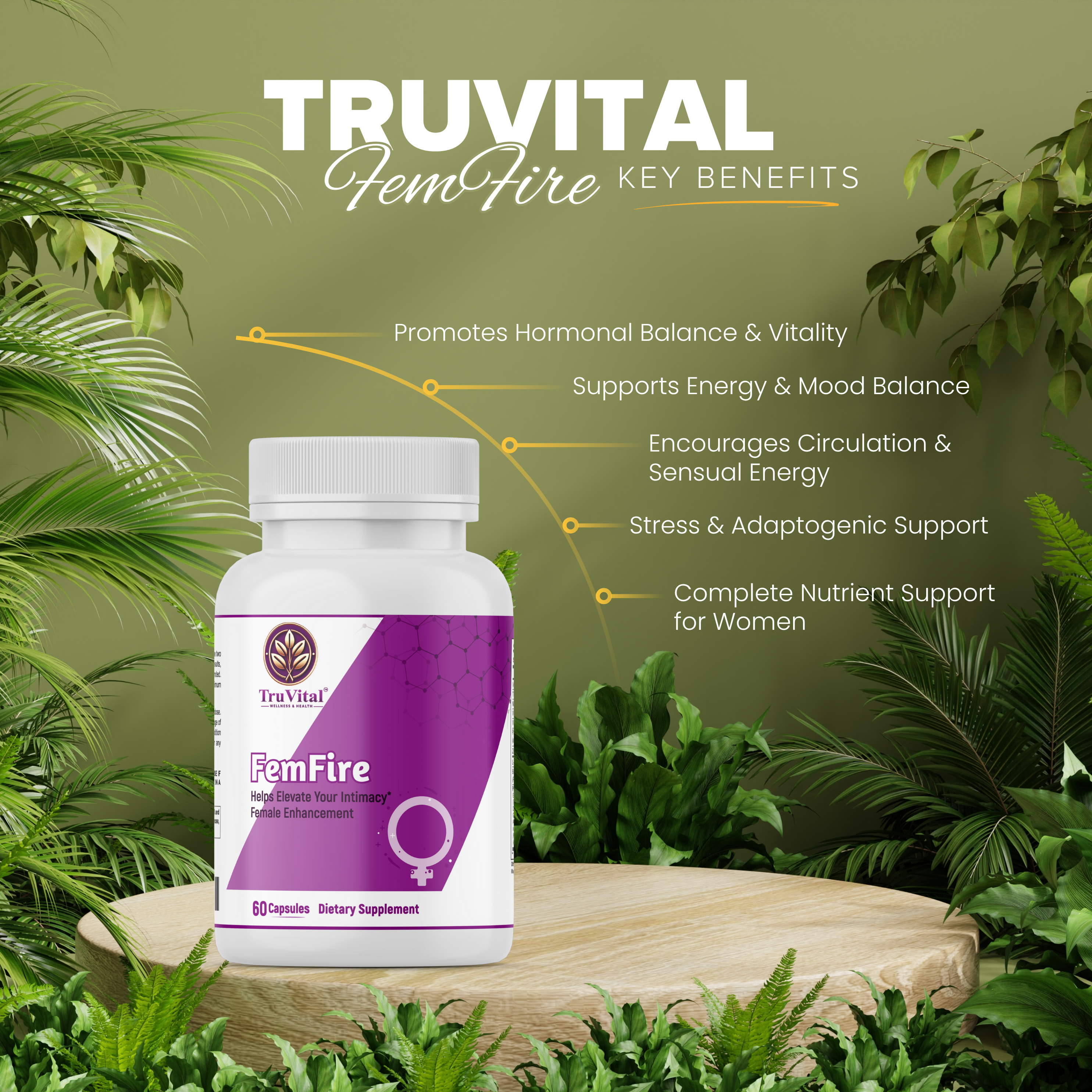 FemFire – Female Vitality & Wellness Support