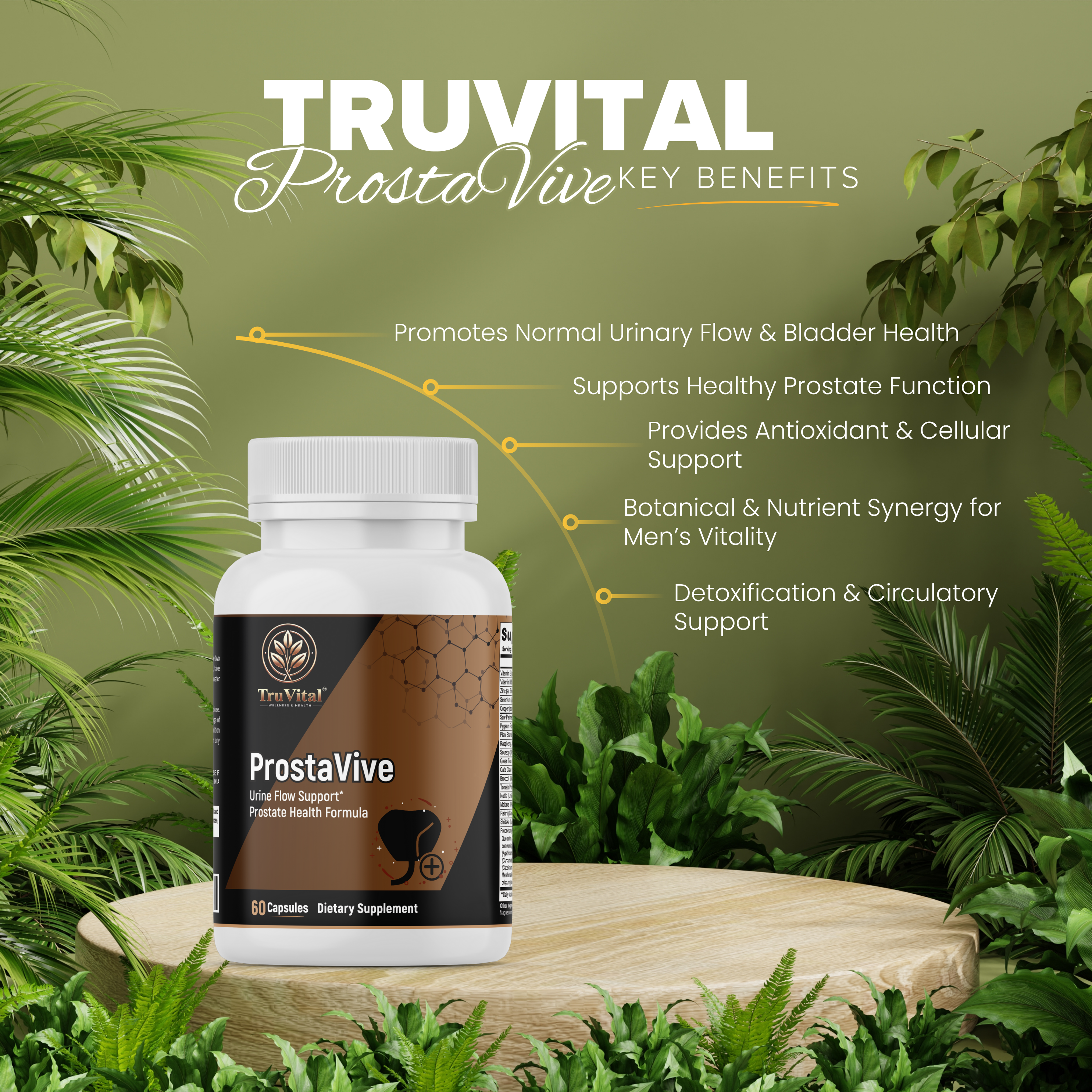 ProstaVive – Prostate Health & Urine Flow Support