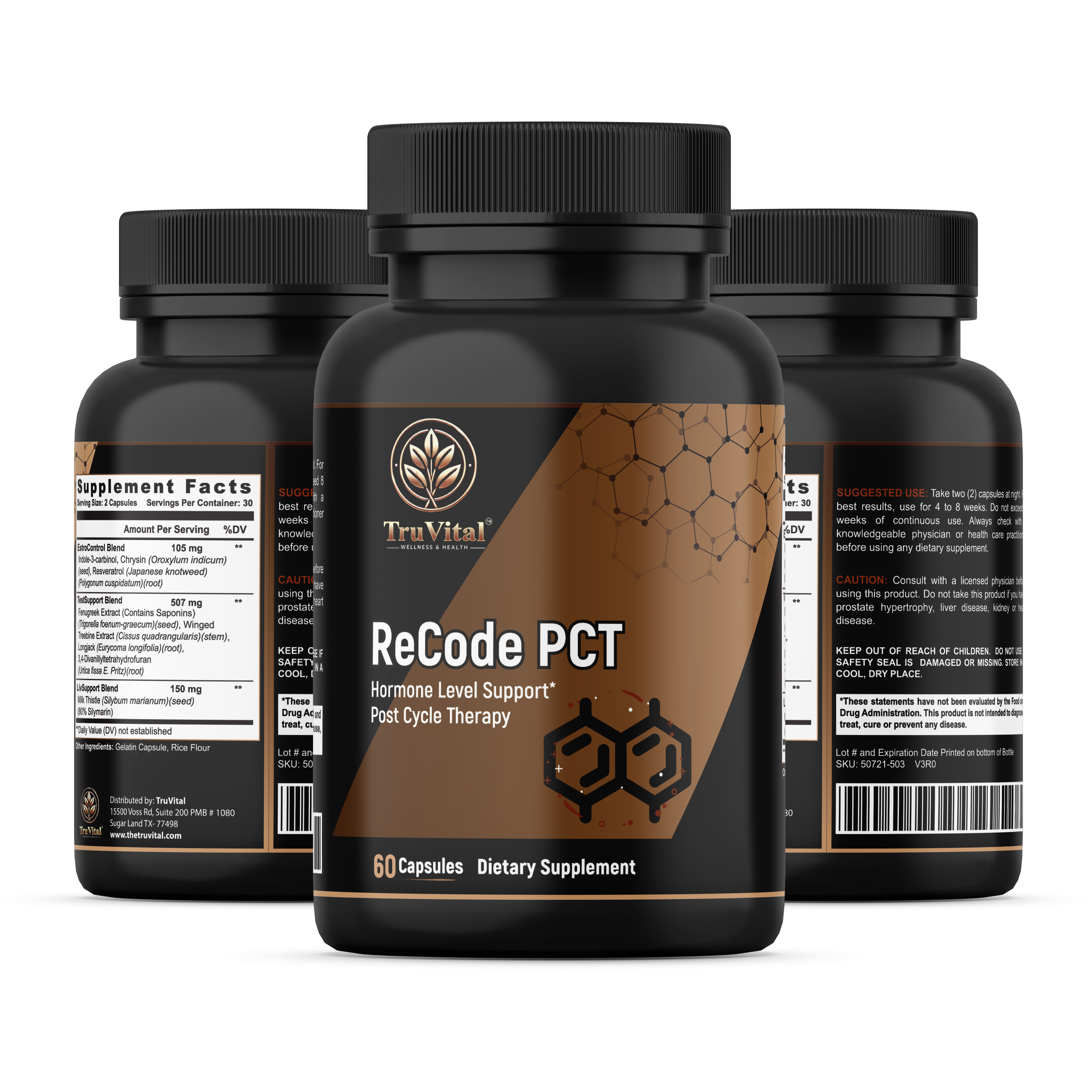 TruVital ReCode PCT – Hormone Level Support