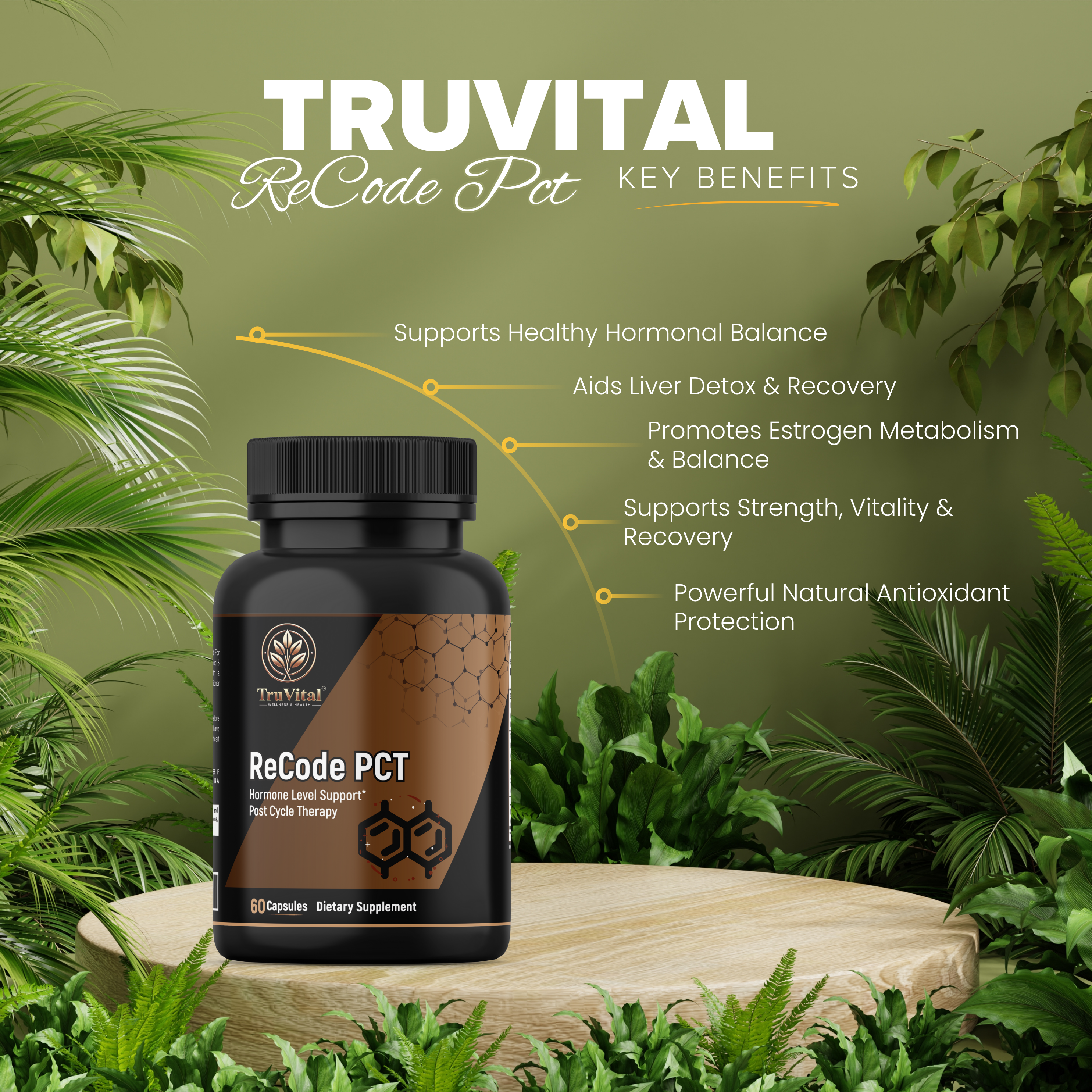 TruVital ReCode PCT – Hormone Level Support