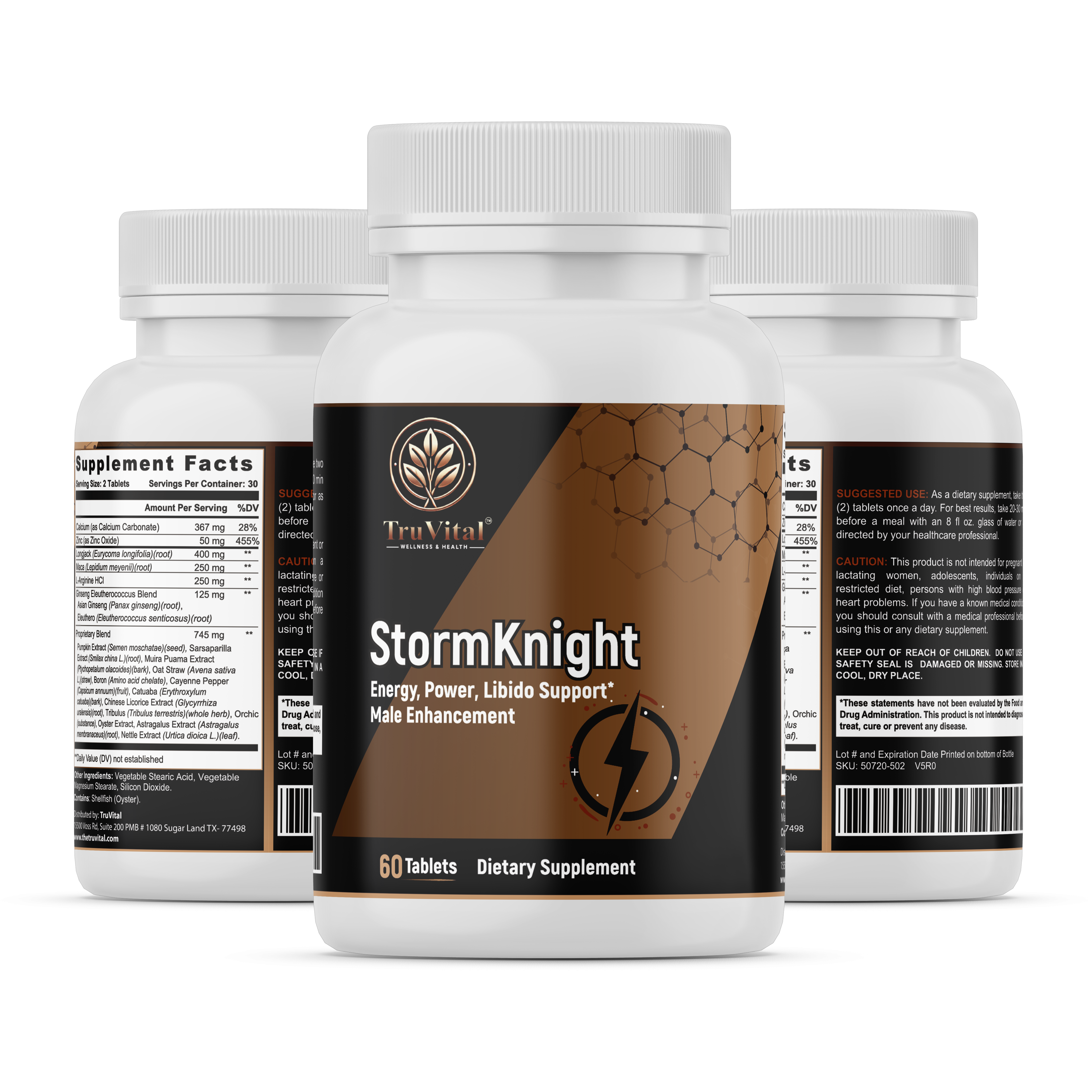TruVital StormKnight – Male Vitality Support