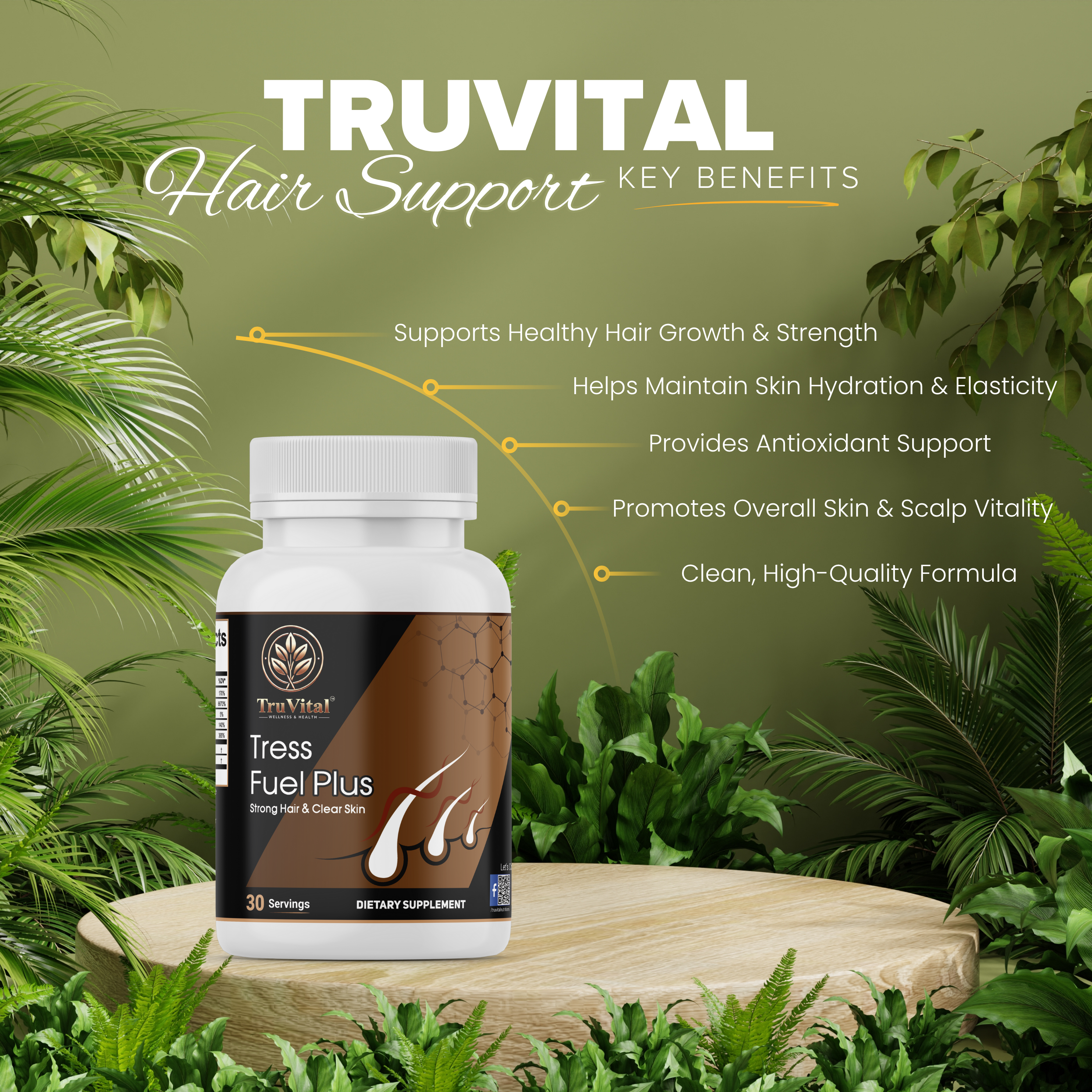 Tress Fuel Plus - Hair Support