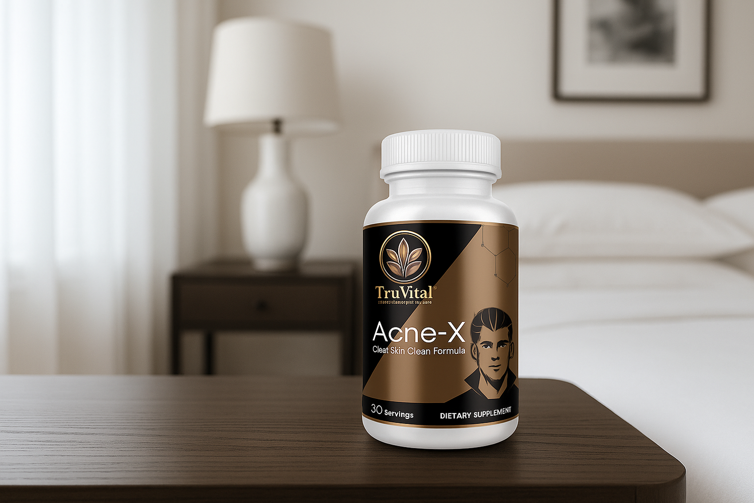 Acne-X in Bedroom Setting